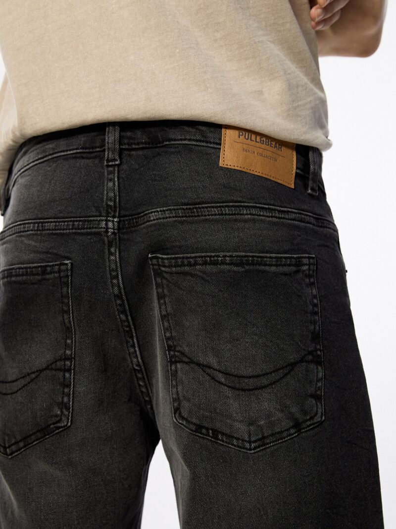 Original Pull&Bear Jeans  negru denim