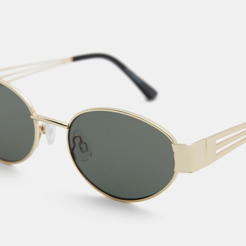 Pull&Bear Ochelari de soare  auriu / verde închis preţ