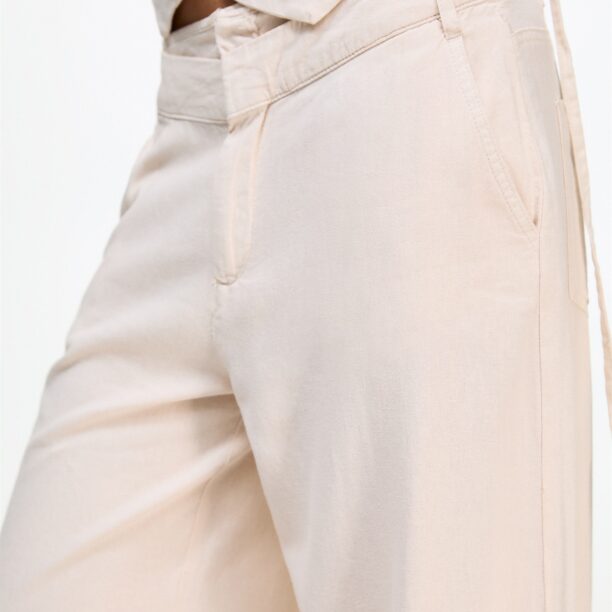 Original Pull&Bear Pantaloni  alb natural