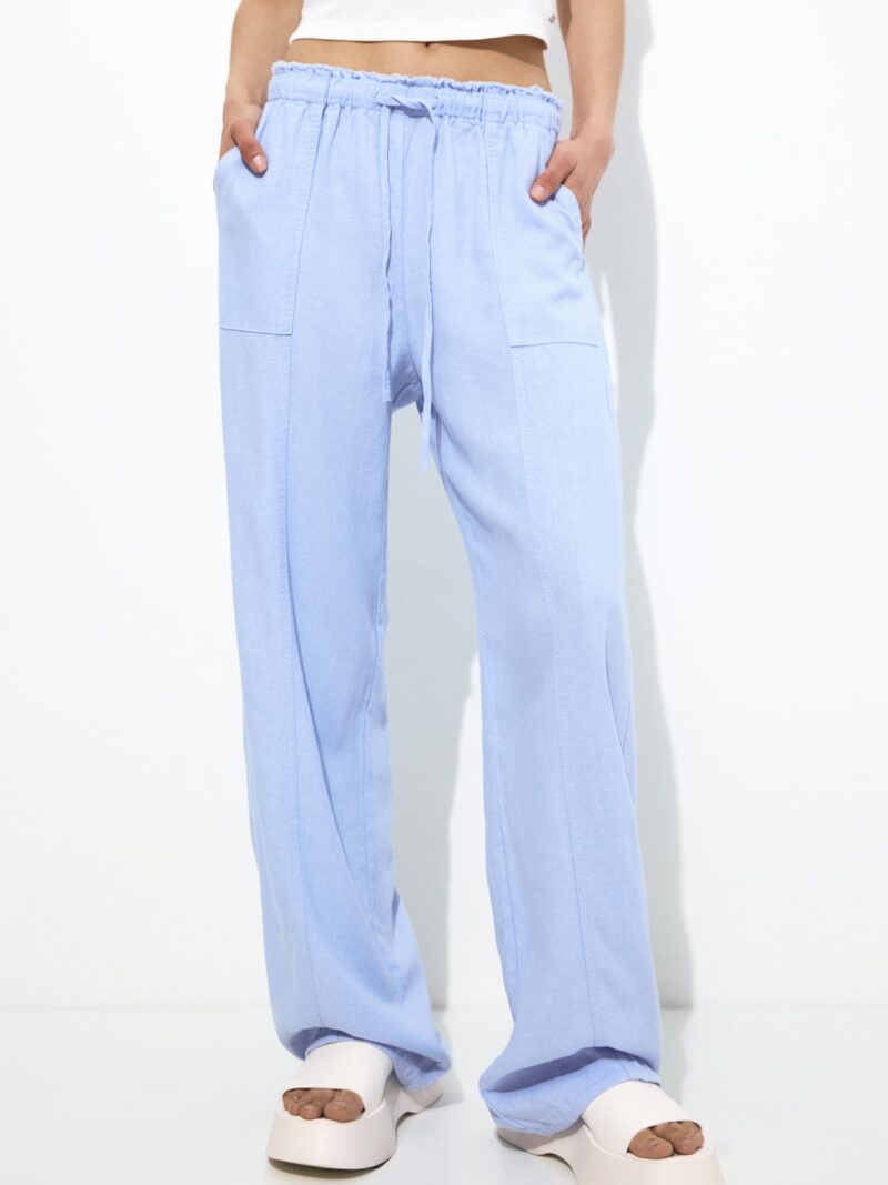 Pull&Bear Pantaloni  albastru deschis