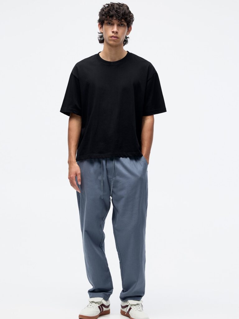 Cumpăra Pull&Bear Pantaloni  albastru fumuriu