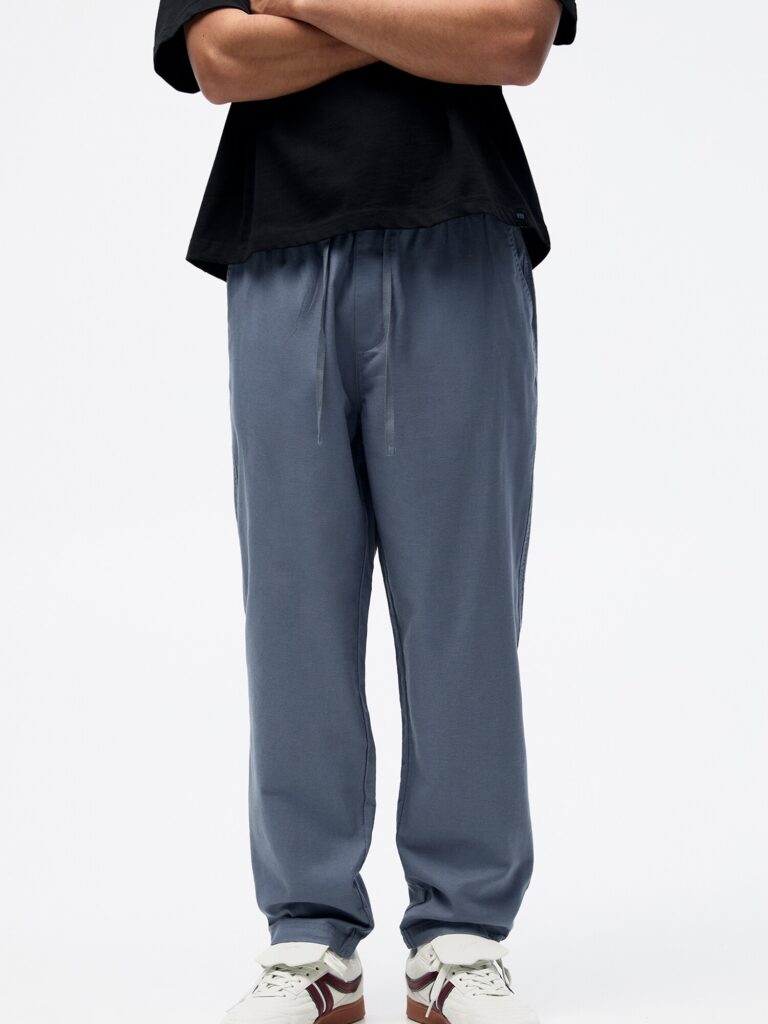 Pull&Bear Pantaloni  albastru fumuriu