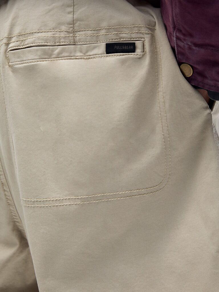 Original Pull&Bear Pantaloni  bej deschis