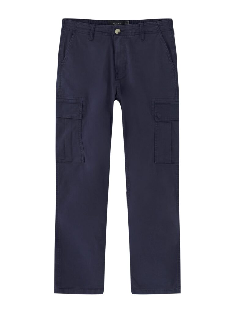 Pull&Bear Pantaloni  bleumarin