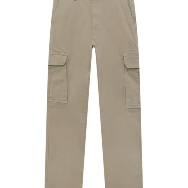 Pull&Bear Pantaloni cu buzunare  bej deschis