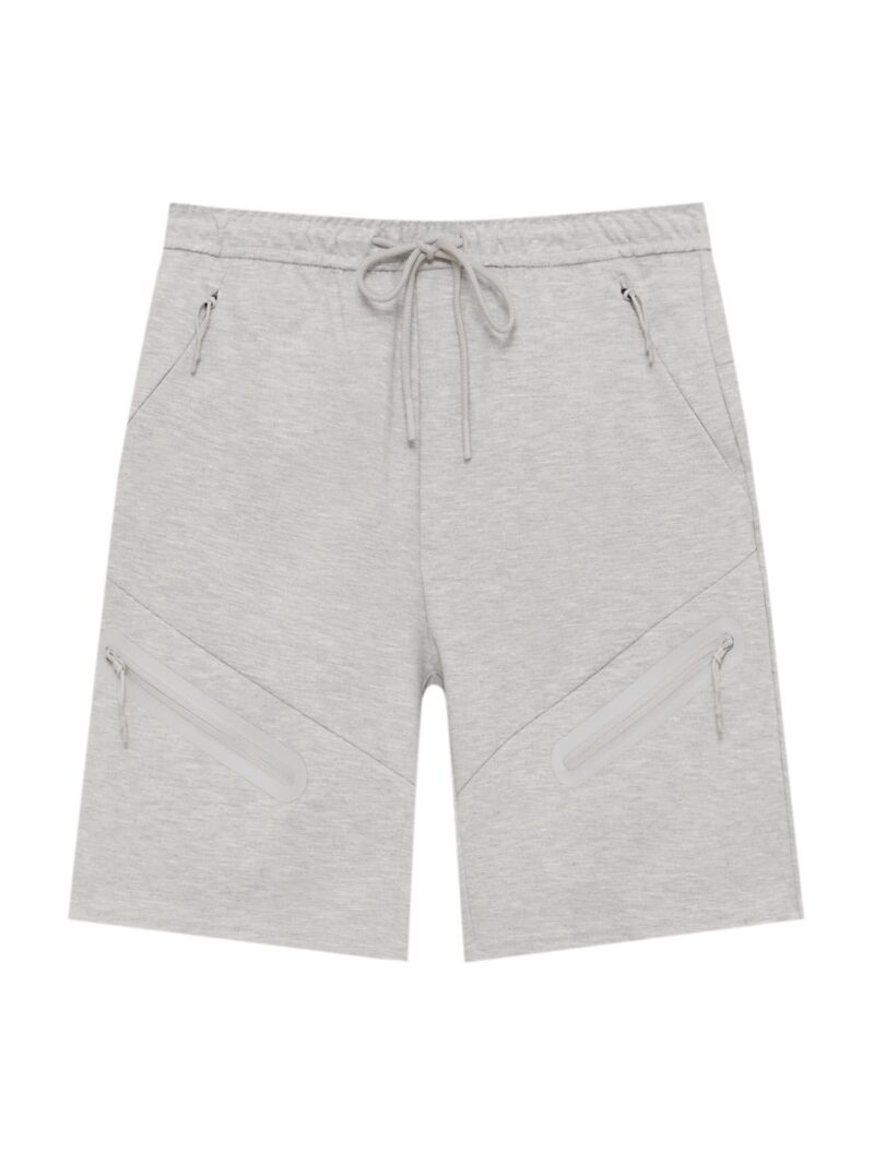 Pull&Bear Pantaloni cu buzunare  gri deschis