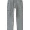 Pull&Bear Pantaloni cu buzunare  gri fumuriu