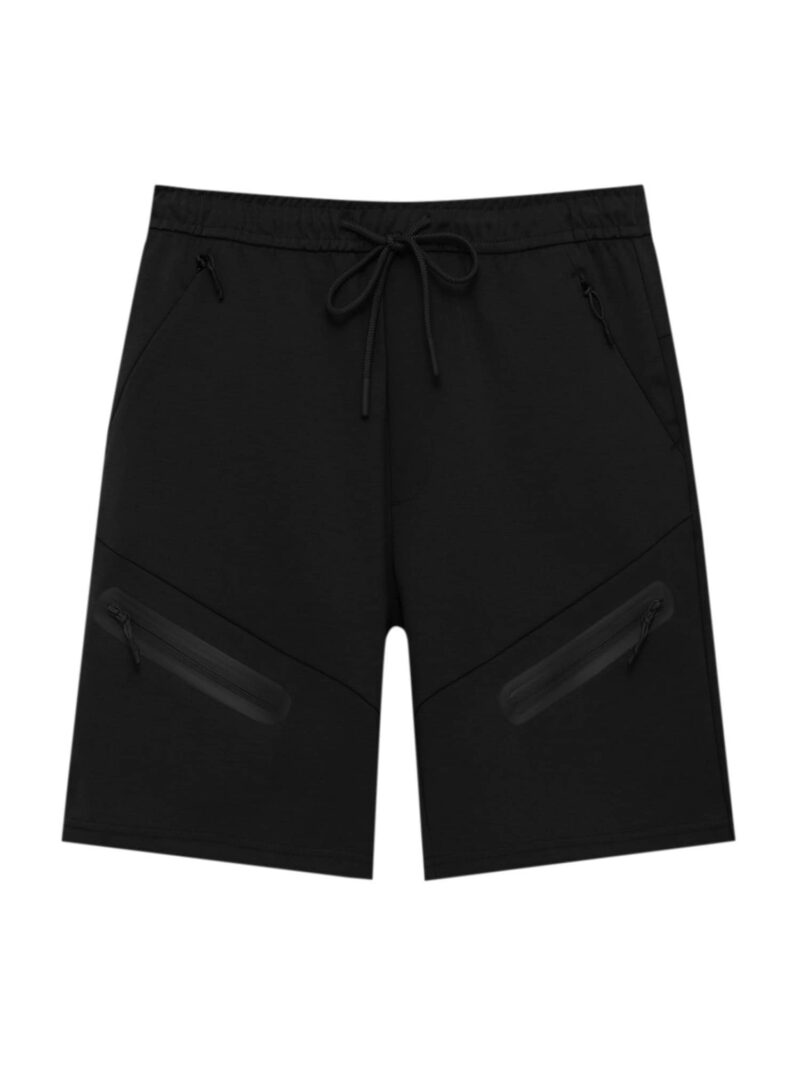 Pull&Bear Pantaloni cu buzunare  negru