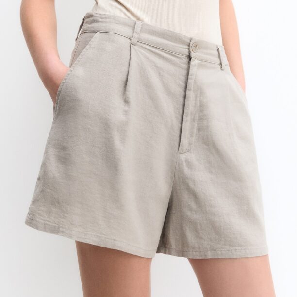 Original Pull&Bear Pantaloni cutați  gri taupe