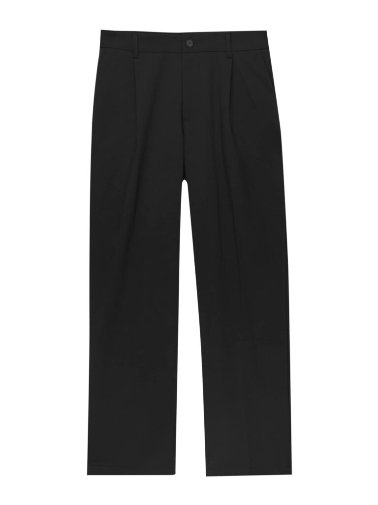 Pull&Bear Pantaloni cutați  negru