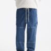 Pull&Bear Pantaloni eleganți  albastru denim