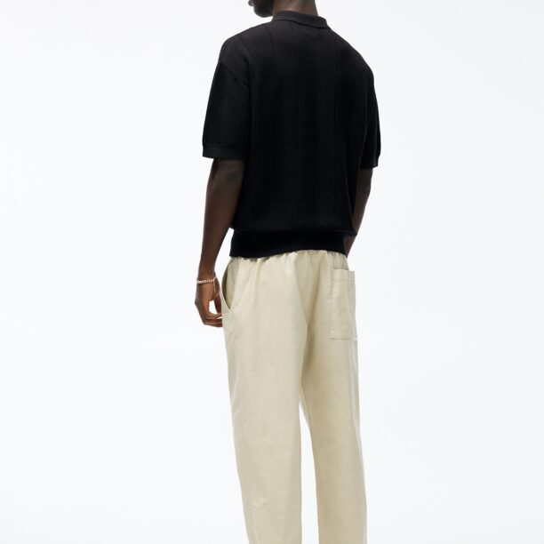 Pull&Bear Pantaloni  maro cappuccino preţ