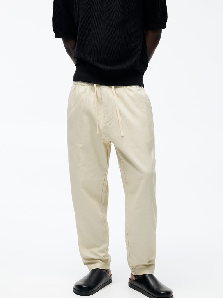 Pull&Bear Pantaloni  maro cappuccino