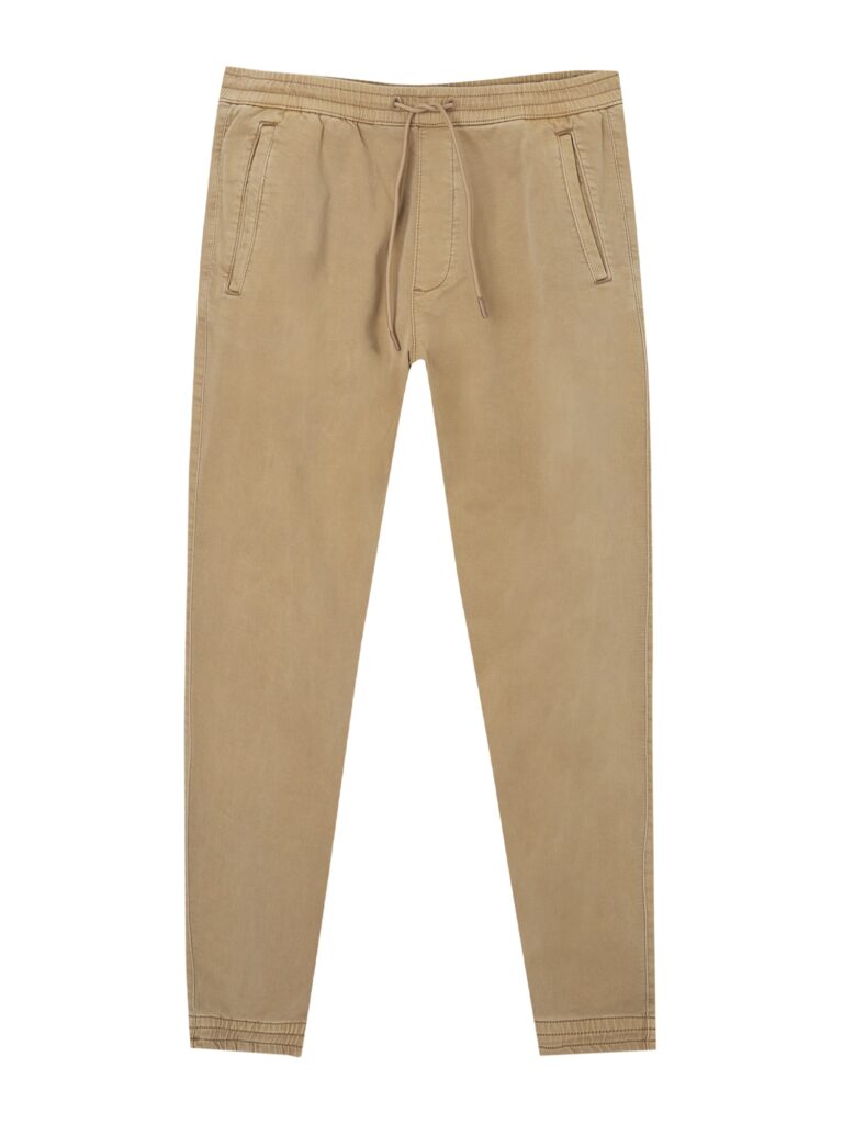 Pull&Bear Pantaloni  maro cappuccino