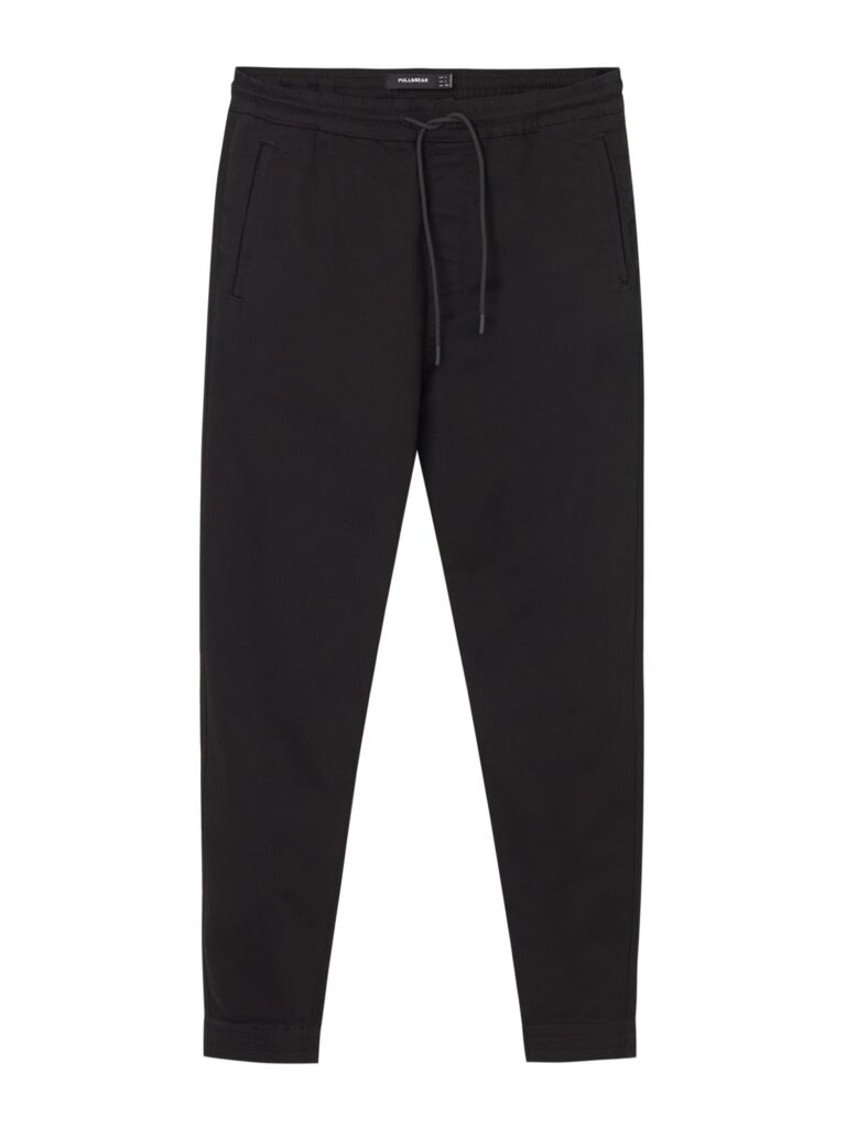 Pull&Bear Pantaloni  negru