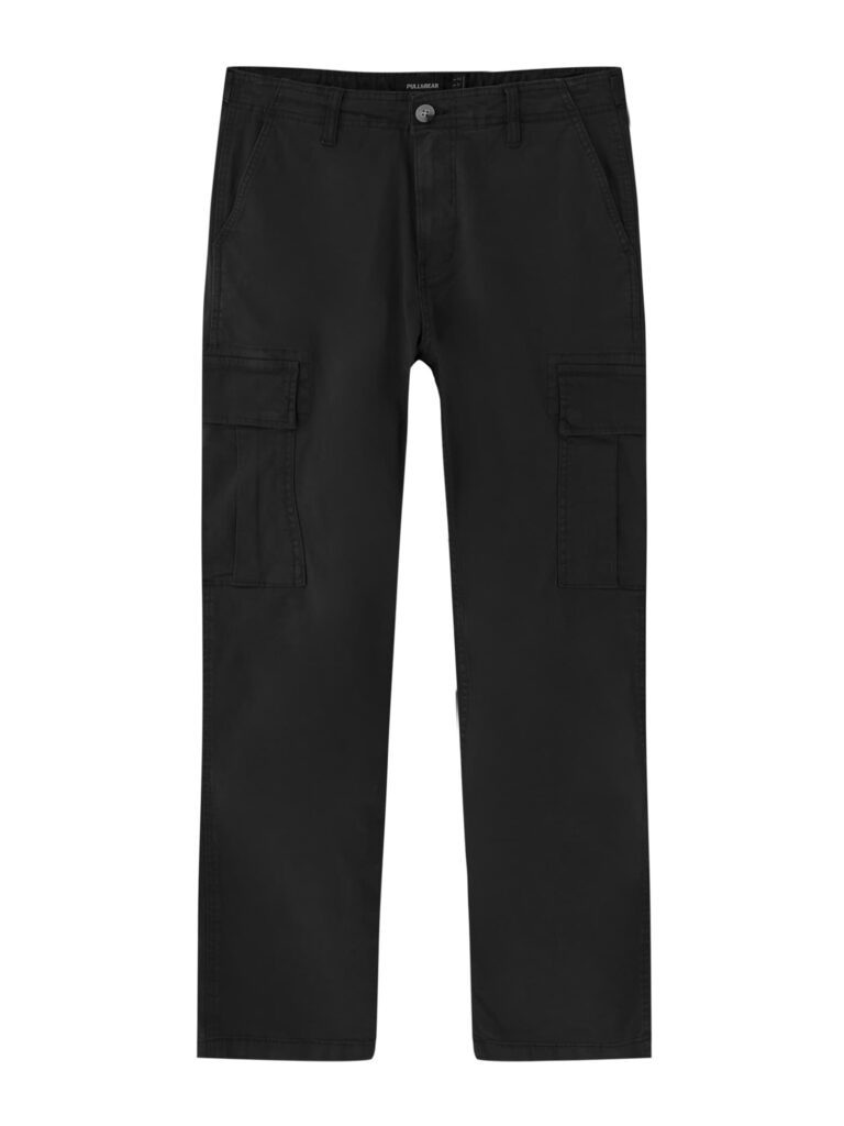 Pull&Bear Pantaloni  negru