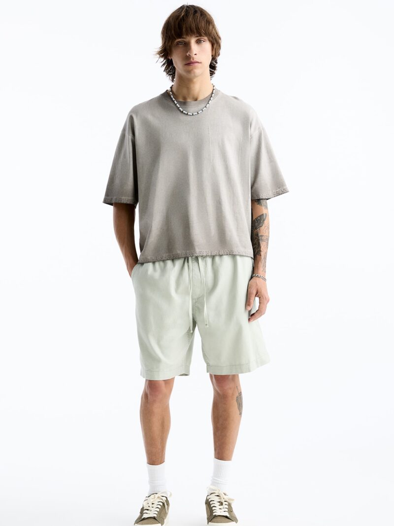 Cumpăra Pull&Bear Pantaloni  verde mentă