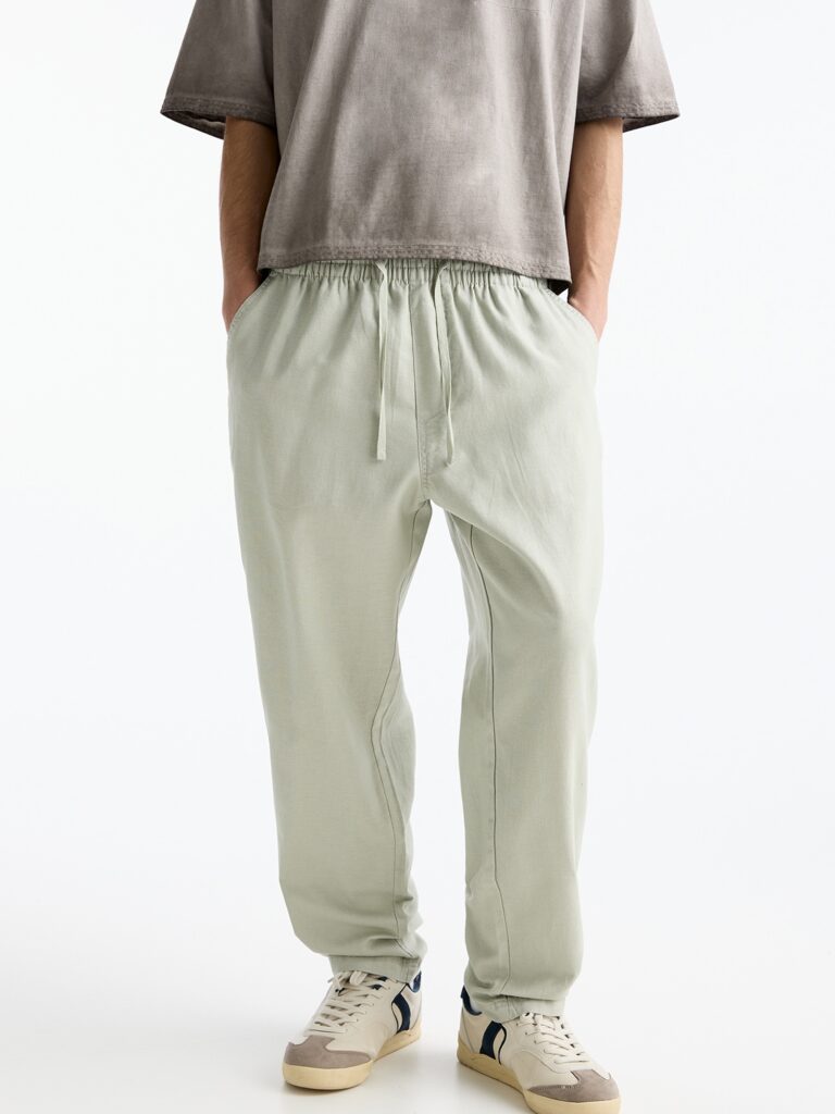 Pull&Bear Pantaloni  verde pastel