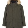 Pull&Bear Parka de iarnă  kaki