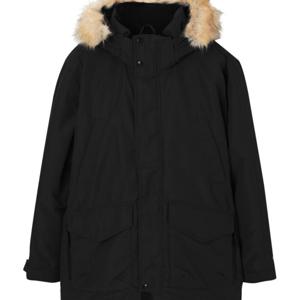 Pull&Bear Parka de iarnă  negru