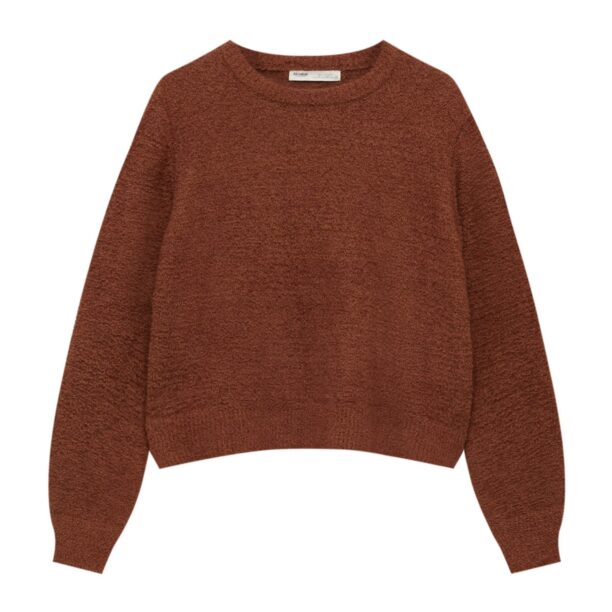 Pull&Bear Pulover  maro