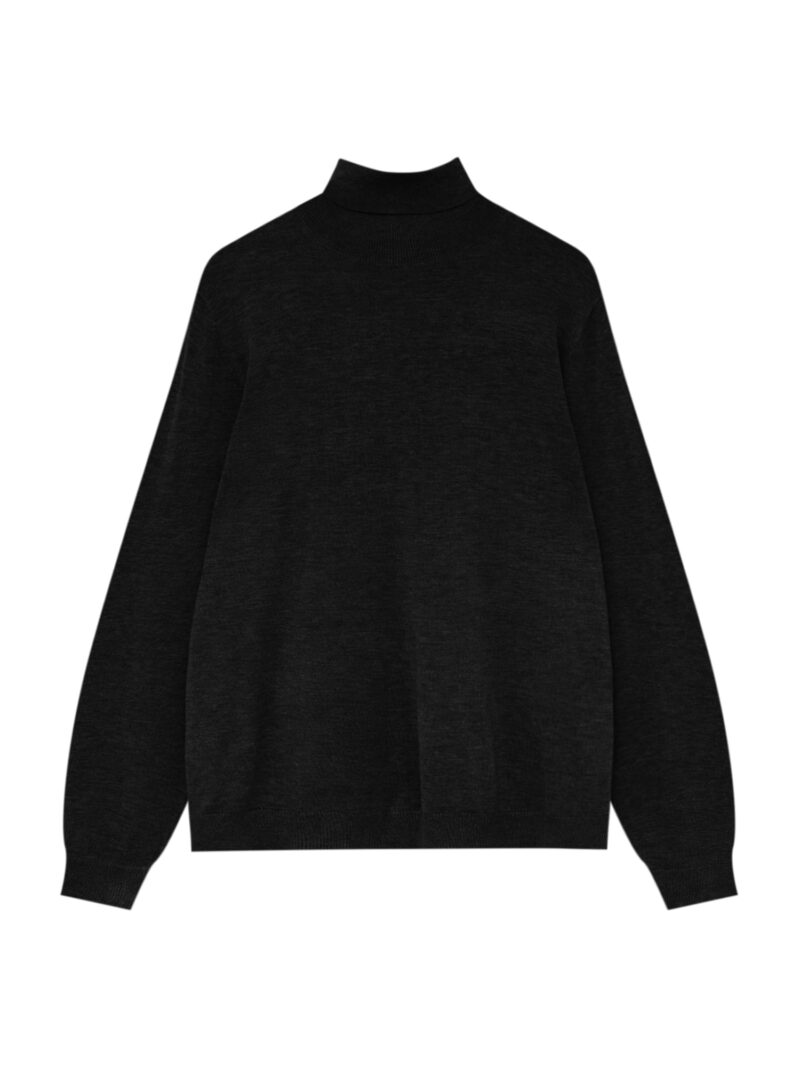 Pull&Bear Pulover  negru