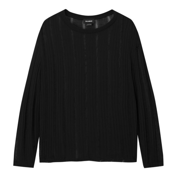 Pull&Bear Pulover  negru