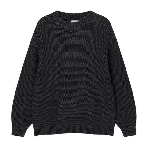 Pull&Bear Pulover  negru