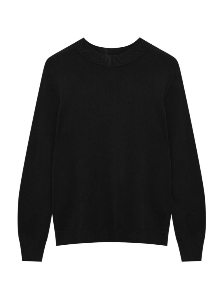 Pull&Bear Pulover  negru