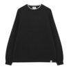 Pull&Bear Pulover  negru / alb