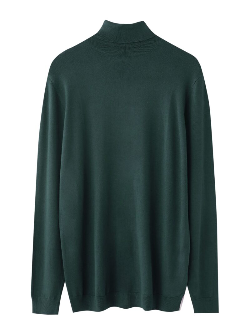 Pull&Bear Pulover  verde închis