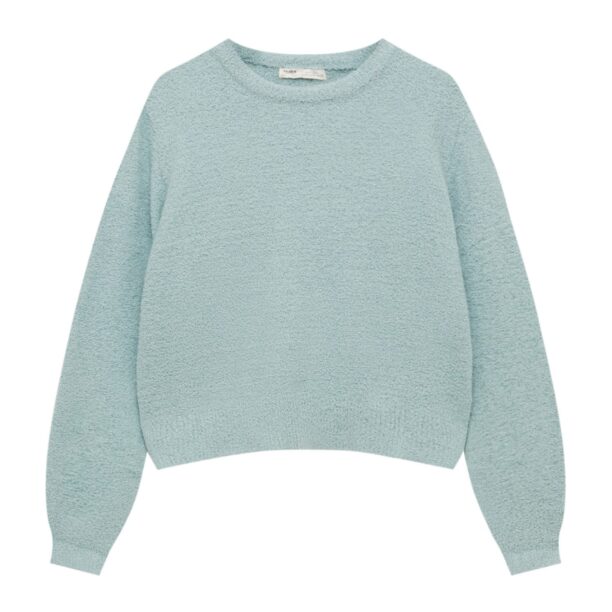 Pull&Bear Pulover  verde mentă