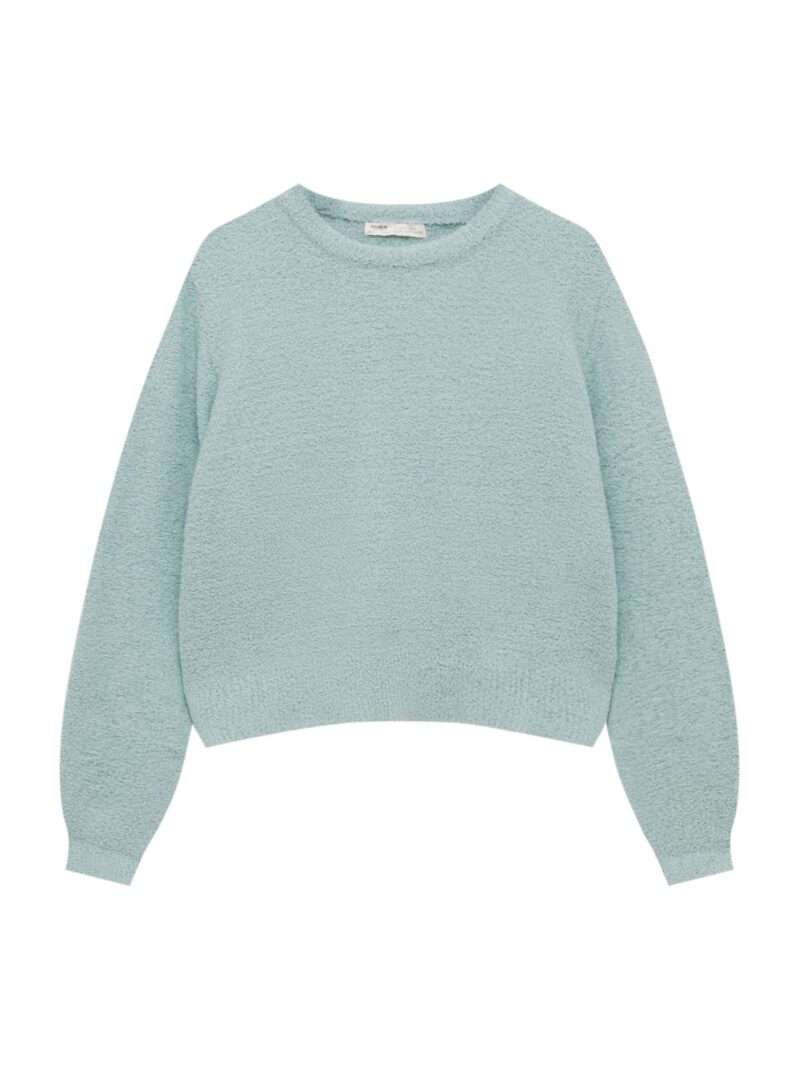 Pull&Bear Pulover  verde mentă