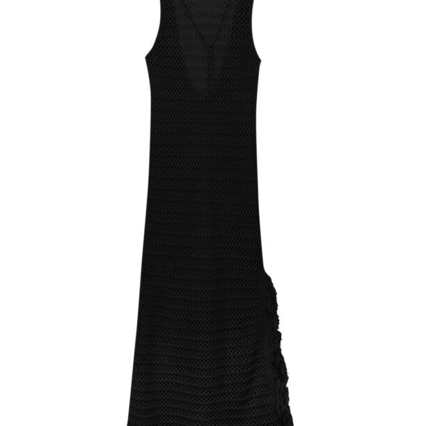 Pull&Bear Rochie tricotat  negru