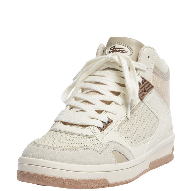 Pull&Bear Sneaker înalt  bej / maro