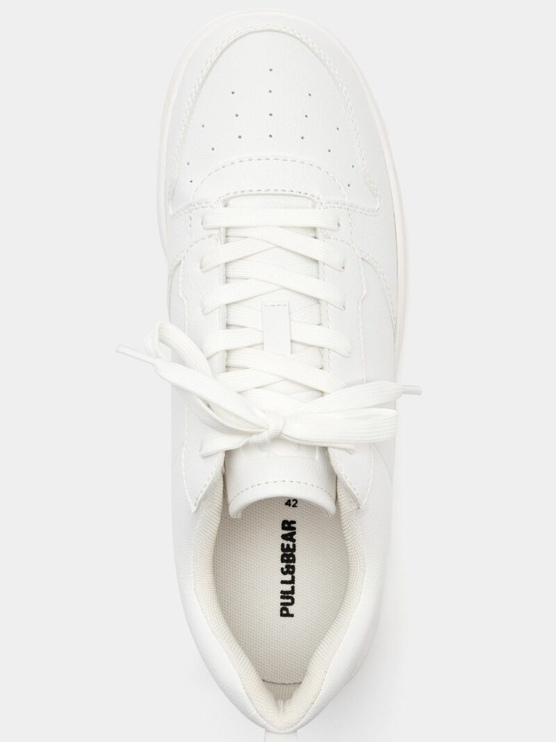 Preţ Pull&Bear Sneaker low  alb