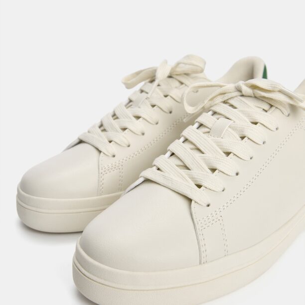 Pull&Bear Sneaker low  bej deschis / verde preţ