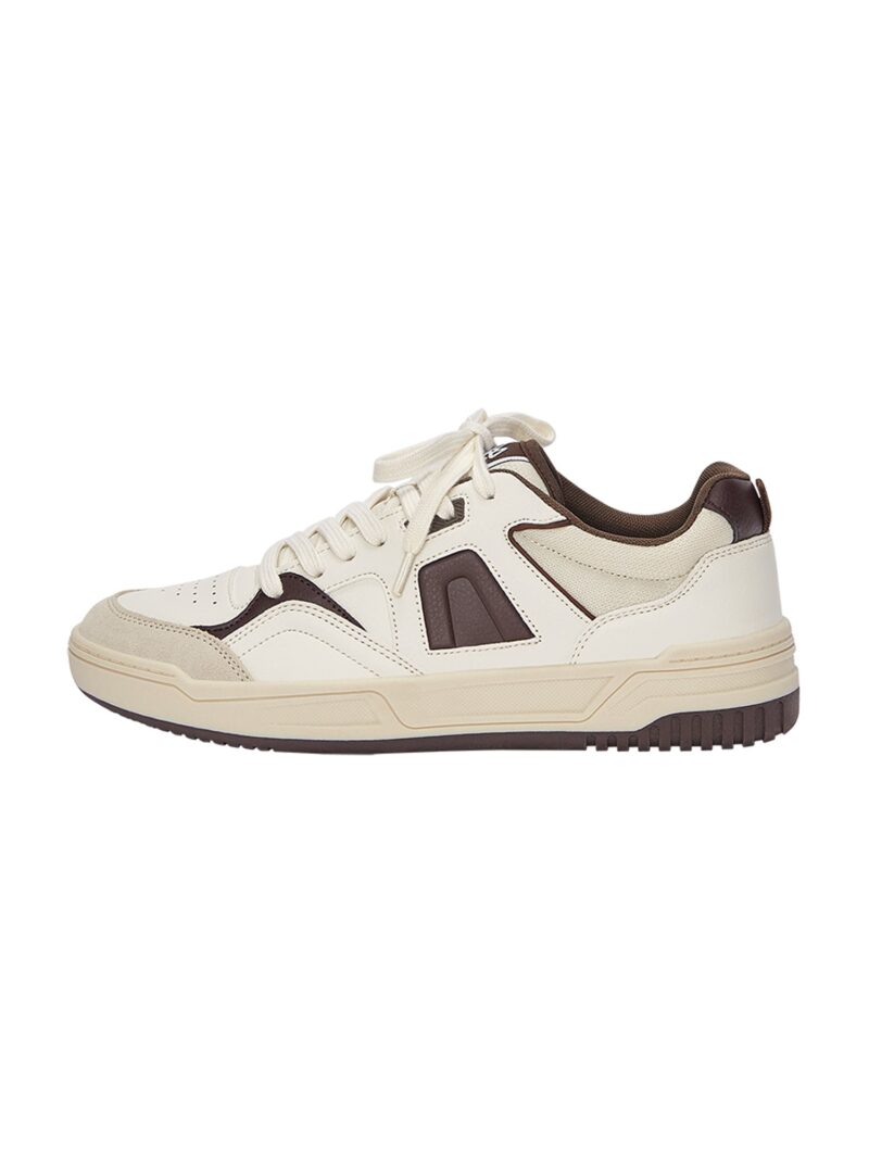 Pull&Bear Sneaker low  crem / maro deschis / maro închis