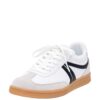 Pull&Bear Sneaker low  gri deschis / negru / alb