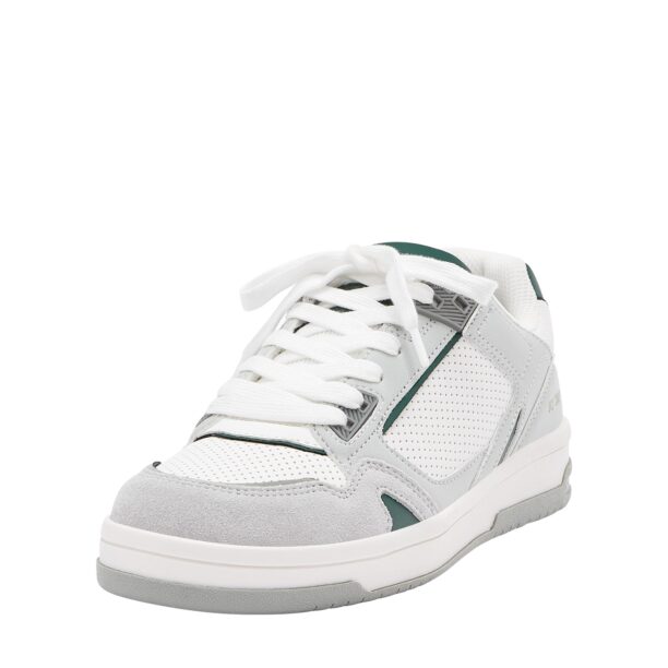 Pull&Bear Sneaker low  gri / gri deschis / alb