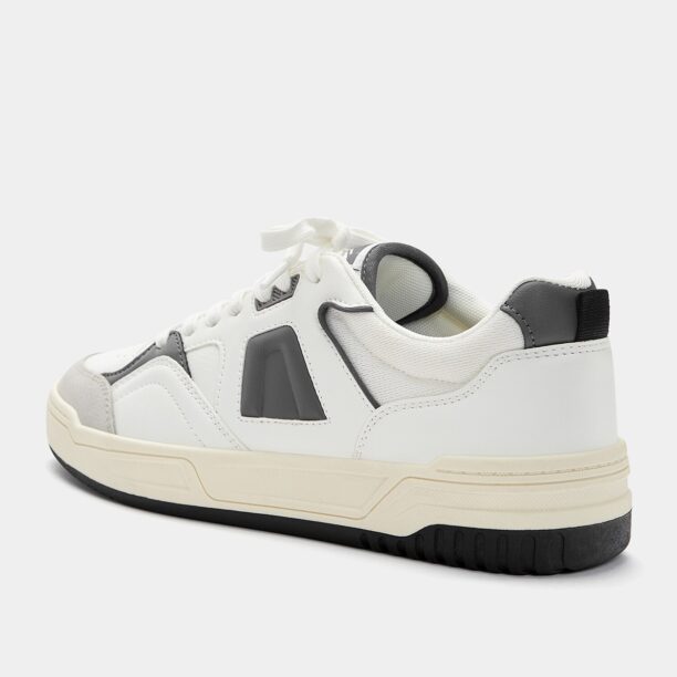 Cumpăra Pull&Bear Sneaker low  gri / gri închis / alb