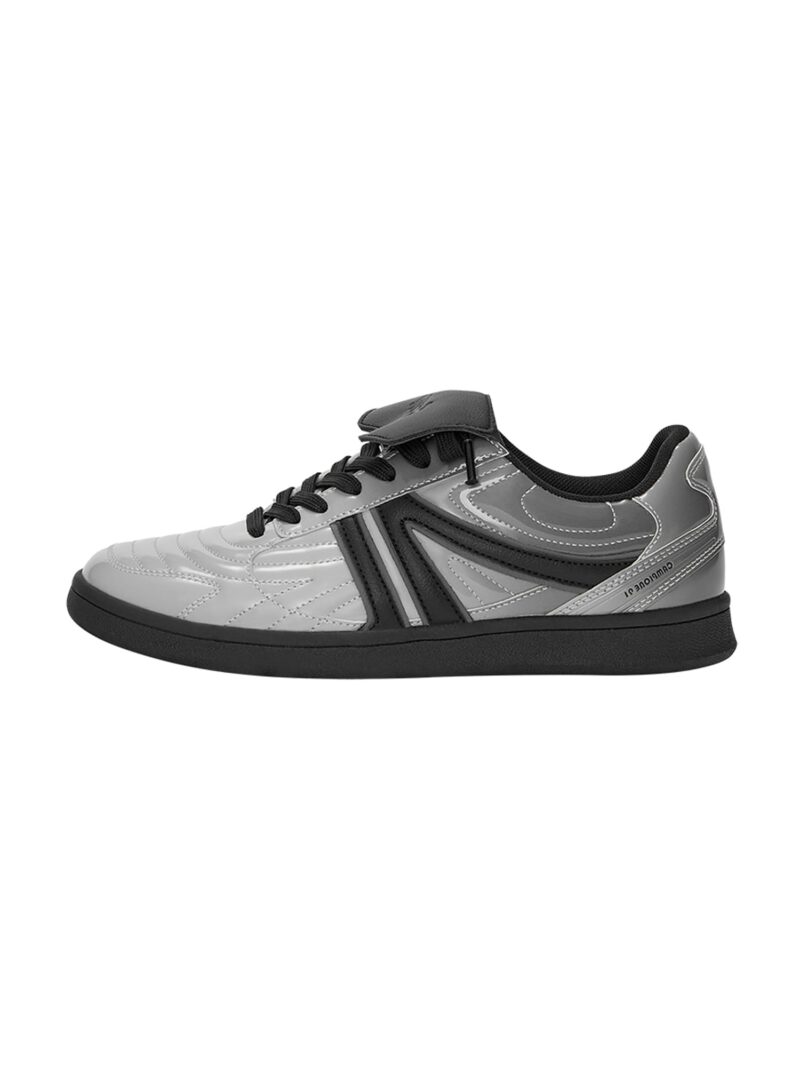 Pull&Bear Sneaker low  gri / negru