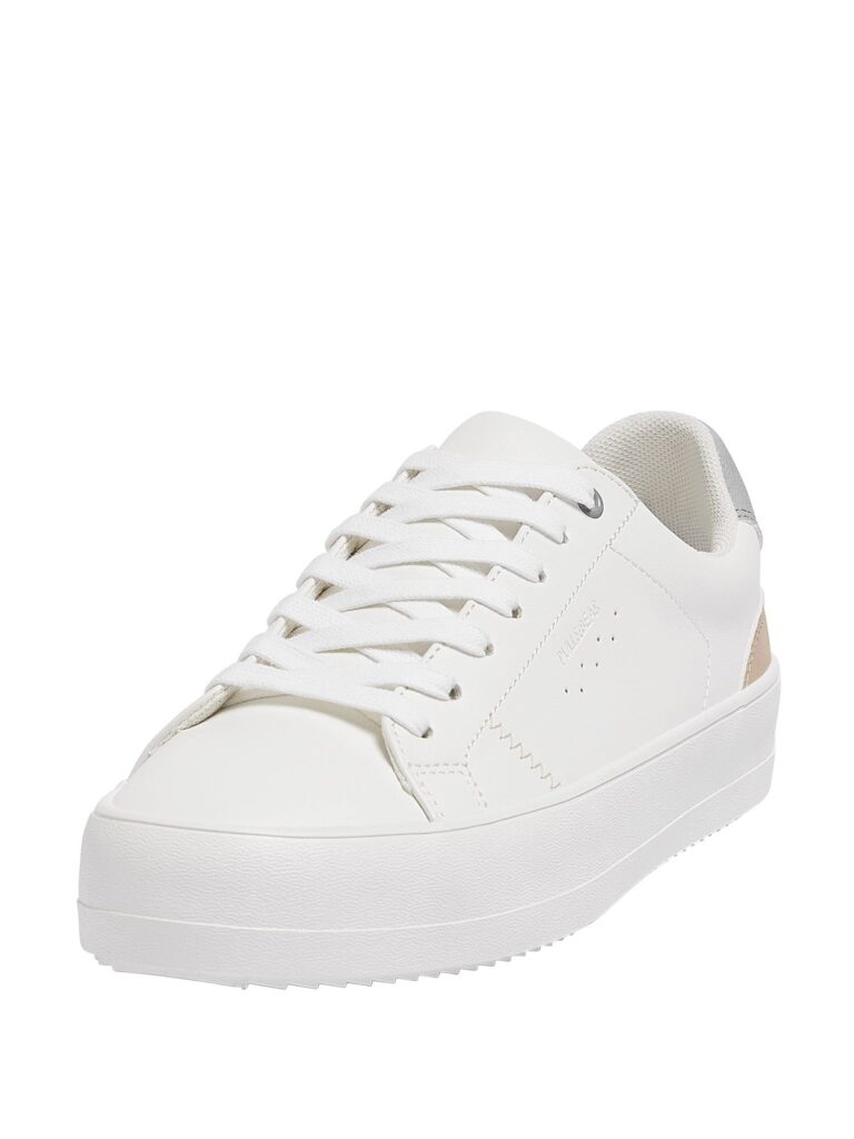 Pull&Bear Sneaker low  maro deschis / gri / alb