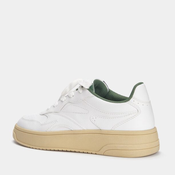 Cumpăra Pull&Bear Sneaker low  verde / alb