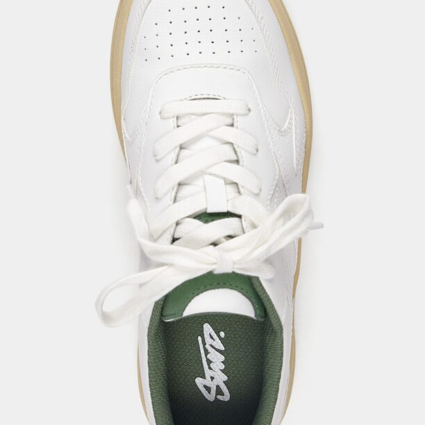 Preţ Pull&Bear Sneaker low  verde / alb