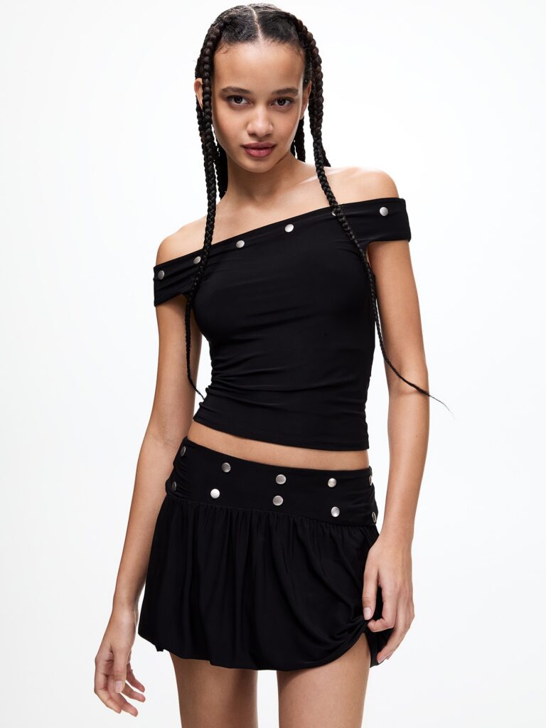 Pull&Bear Top  negru