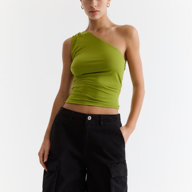 Pull&Bear Top  verde kiwi