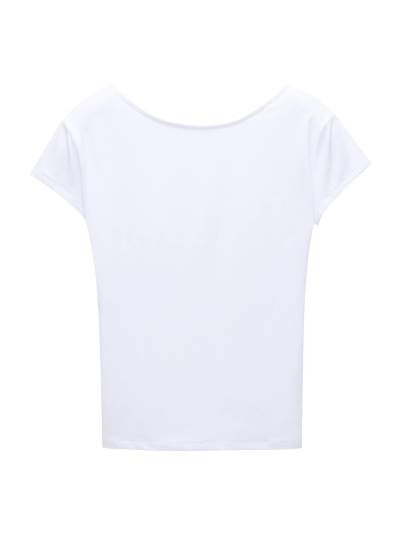 Pull&Bear Tricou  alb