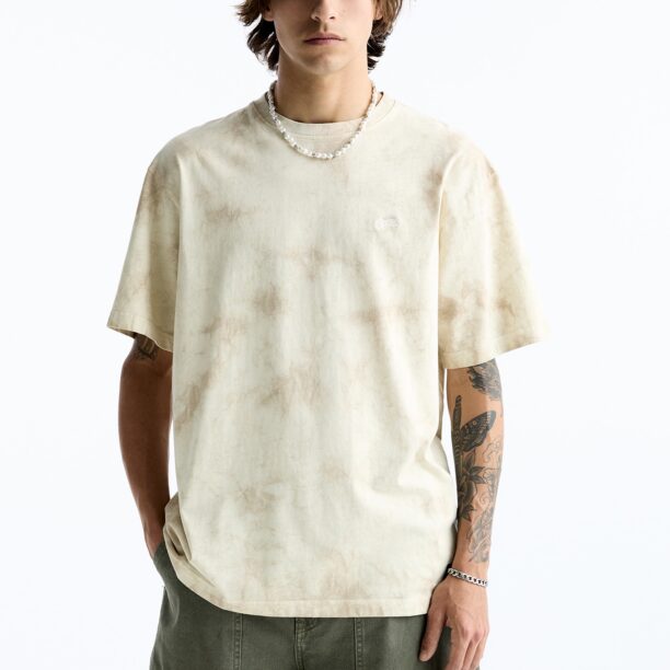 Pull&Bear Tricou  maro cappuccino / maro deschis