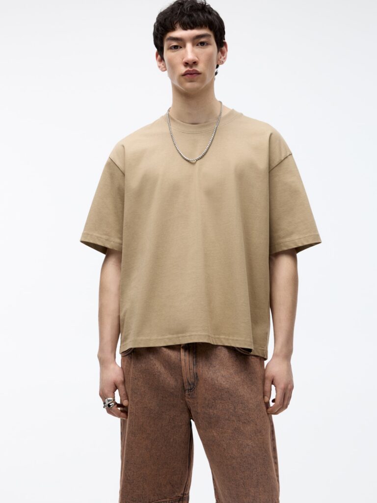 Pull&Bear Tricou  maro deschis